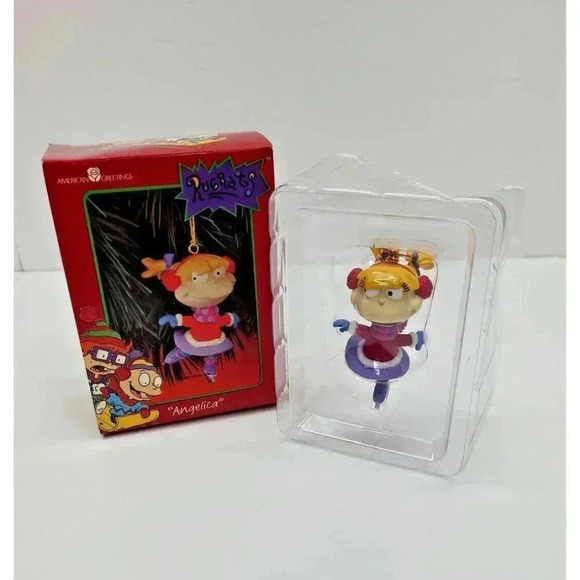 Vintage 1998 American Greetings Rugrats Angelica Christmas Ornament New in Box - Picture 1 of 7